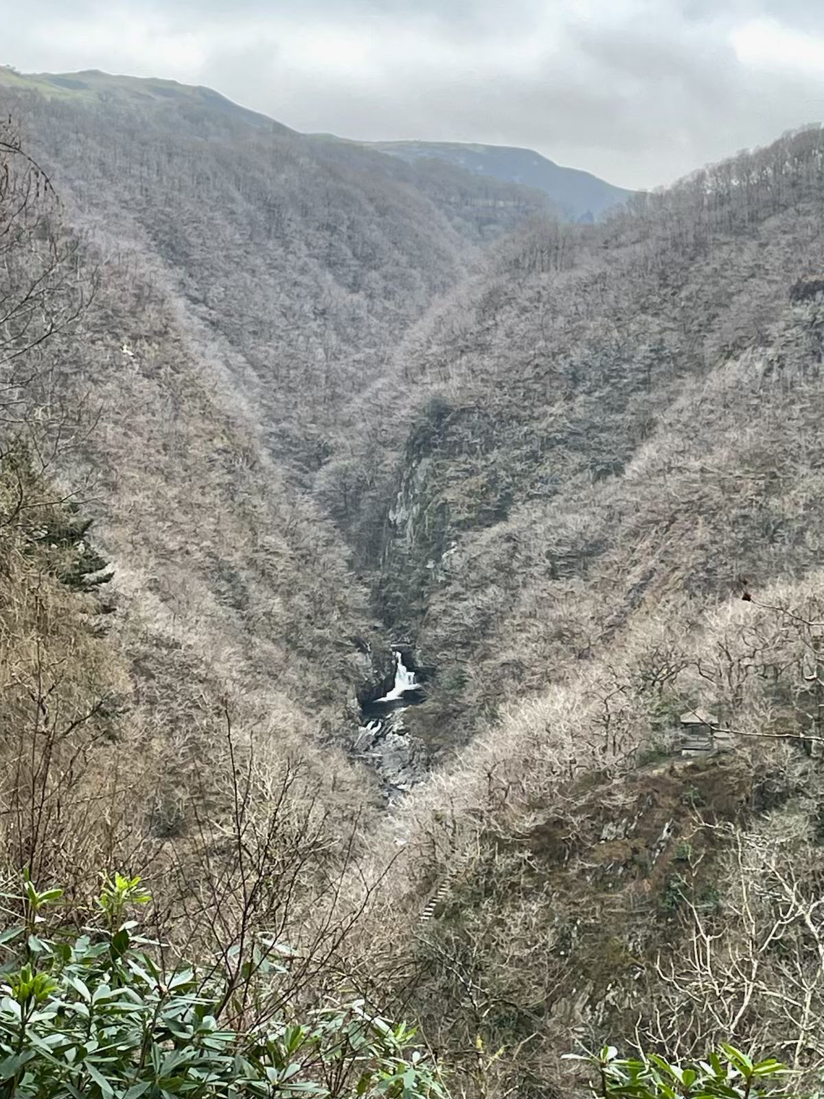 Rural valley landscape